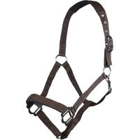 Produktbild von HKM Sydney Pferdehalfter für Ponys aus Nylon in Braun