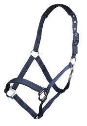 HKM Sydney Style Halfter für Warmblut in Blau mit weicher Unterlegung – Bild 1 von 2