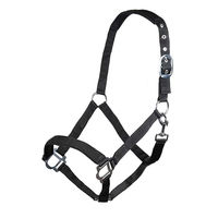Produktbild von HKM Sydney Style Halfter für Warmblut in Schwarz mit weicher Unterlegung