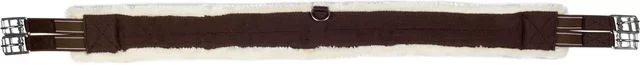 HKM Teddy Sattelgurt für Pferde aus Gummi in Braun 140 cm – Bild 1 von 1