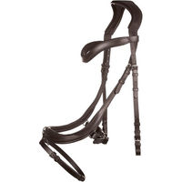 Produktbild von HKM Trense Anatomic mit Zügel Zaumzeug Braun für Warmblut