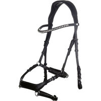 Produktbild von HKM Trense Pro Anatomic mit englischem Reithalfter Zaumzeug Braun Pony