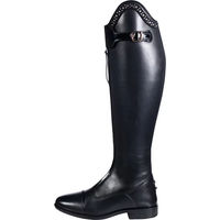 Produktbild von HKM Trinity Reitstiefel aus Leder in Schwarz für Damen und Herren