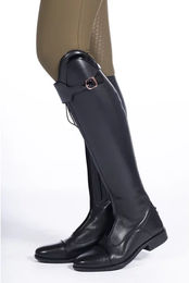 HKM Trinity Reitstiefel aus Leder in Schwarz Slim Fit Unisex Größe 39 – Bild 1 von 1