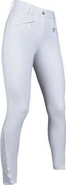 HKM Turnierhose Della Sera Reithose Damen Full Grip Weiß – Bild 1 von 1