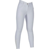 Produktbild von HKM Turnierhose Mid Grip für Mädchen in Weiß Größe 11/12 Jahre