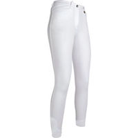 Produktbild von HKM Turnierhose Mid Grip für Mädchen in Weiß Größe 12 Jahre