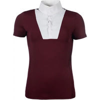 Produktbild von HKM Turnierpolo Virginia Reitshirt Damen Rot XL