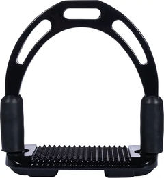 HKM Ultra Safety Aluminium-Steigbügel Schwarz 12 cm – Bild 1 von 1
