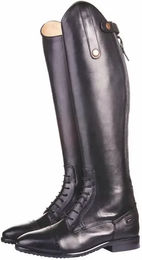 HKM Valencia Reitstiefel für Kinder aus Leder in Schwarz Größe 37 Extra Slim – Bild 1 von 1