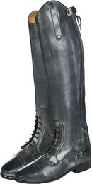 HKM Valencia Reitstiefel Long Length Slim Fit Schwarz Größe 39 – Bild 1 von 1