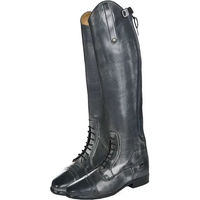 Produktbild von HKM Valencia Reitstiefel Long Length Slim Fit Schwarz Größe 39