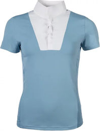 HKM Virginia Turnierpolo Damen Blau Größe M – Bild 1 von 1