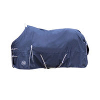 Produktbild von HKM Weidedecke Eco-Light Dunkelblau mit Polarfleece Größe 75