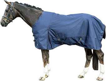 Produktbild von HKM Weidedecke Eco Light Polarfleece Pferdedecke Blau Grösse 115