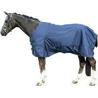 Produktbild von HKM Weidedecke Eco Light Polarfleece Pferdedecke Blau Grösse 115