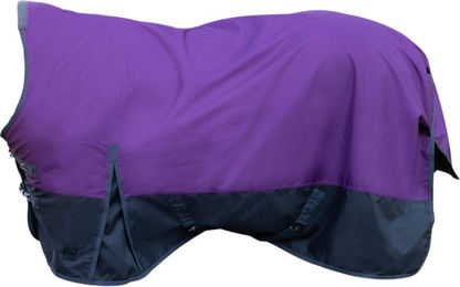 HKM Weidedecke Glasgow Highneckdecke 1200D 300g lila/schwarz Größe 145 – Bild 1 von 1