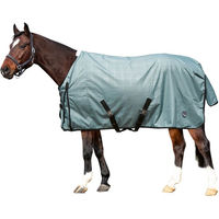 Produktbild von HKM Weidedecke High Comfort Style für Pferde Grün 135