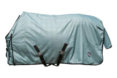 HKM Weidedecke High Comfort Style mit Fleecefutter Grün Größe 115 – Bild 1 von 3