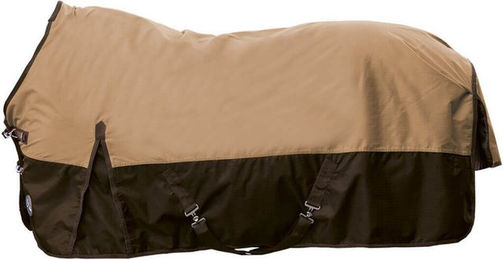 HKM Weidedecke St. Louis 600D mit Polarfleece in Beige oder Braun 115 cm – Bild 1 von 8