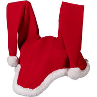 Produktbild von HKM Weihnachtsmütze für Pferde aus Plüsch in Rot