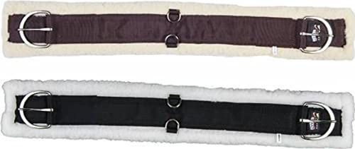 HKM Western Teddy Sattelgurt Schwarz 80 cm – Bild 1 von 1