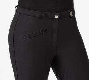 HKM Winner Wintersoftshell Reithose für Damen in Schwarz Grösse 46 wasserdicht – Bild 1 von 9