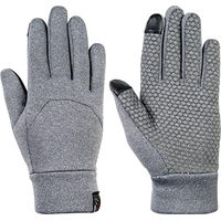 Produktbild von HKM Winter Reithandschuhe für Kinder Grau wasserabweisend mit Fleece Grösse 10