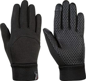HKM Winter Reithandschuhe für Kinder Schwarz wasserabweisend mit Fleece Grösse 8 – Bild 1 von 2