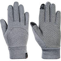Produktbild von HKM Winter Reithandschuhe Unisex Grau Wasserabweisend mit Fleece Größe M