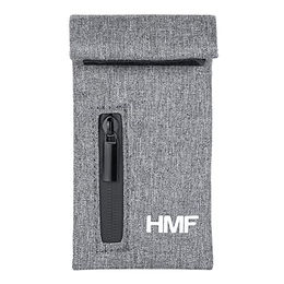 HMF Geruchsdichter Futterbeutel für Hunde Leckerlibeutel aus Polyester Grau Größe S – Bild 1 von 7