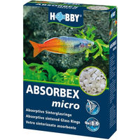 Produktbild von Hobby Absorbex Micro Sinterglas-Filtermaterial für Süßwasser- und Meerwasseraquarien 700g - 700 g