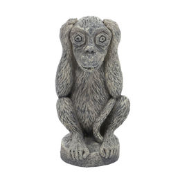 Produktbild von Hobby Affe Kikazaru Aquarium Dekoration Figur und Höhle Grau 11x6x6cm