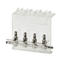 Produktbild von Hobby Air Control 3-Wege-Luftverteiler für Fische aus Kunststoff in Silber und Transparent