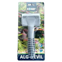 Produktbild von Hobby Alg-Devil Scheibenreiniger aus Edelstahl zur Algenentfernung für Aquarien