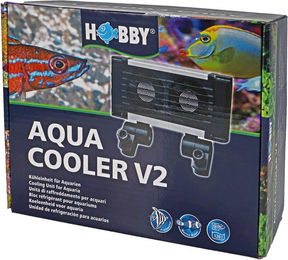 Hobby Aqua Cooler V2 Aquarienkühler für Süßwasser- und Meerwasseraquarien bis 120 Liter in Schwarz – Bild 1 von 5