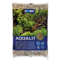 Produktbild von Hobby Aqualit Kalkfreier Bodengrund für Süßwasser Braun 3l - 2 kg