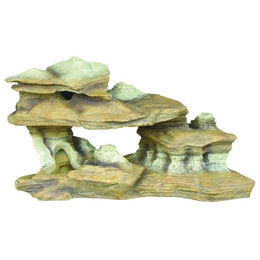 Hobby Aquariendeko Amman Rock 2 künstlicher Stein für Aquarien und Terrarien Braun – Bild 1 von 11