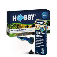 Produktbild von HOBBY Aquaristik Silikonkleber Schwarz 75 g - 75 g