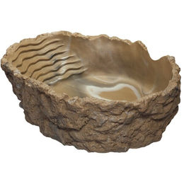 Hobby Badeschale für Reptilien und Frösche grau-beige 2 Liter - 2000 ml – Bild 1 von 3