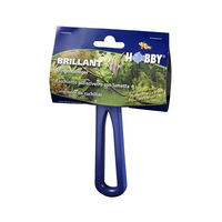 Produktbild von Hobby Brillant Handklingenreiniger aus Edelstahl in Blau für kratzfreie Scheibenreinigung - 1 Stk.