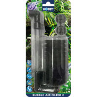 Produktbild von Hobby Bubble Air Filter 2 Luftbetriebener Innenfilter für Aquarien aus Kunststoff in Schwarz