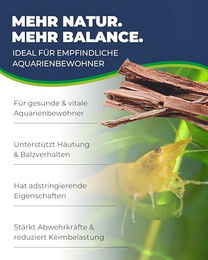 Hobby Catappa Bark Seemandelbaumrinde für Fische und Garnelen im Süßwasser 12 Stück – Bild 1 von 7