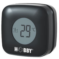 Produktbild von Hobby Clean Mag Thermo Scheibenreiniger mit Thermometer für die Aquarienpflege