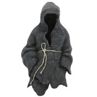 Produktbild von Hobby Dark Monk 1 Aquariendekoration Höhle Figur für Süßwasser Fischbecken 24 x 12,5 x 14 cm