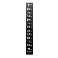 Produktbild von Hobby Digital Klebethermometer für Aquarien und Terrarien Schwarz
