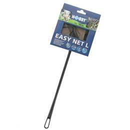 Produktbild von Hobby Easy Net Kescher für Fische Krebse und Garnelen Schwarz 17 cm