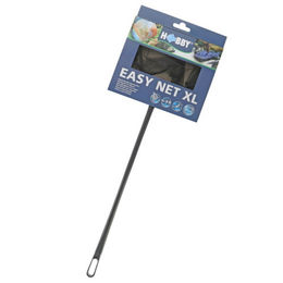 Hobby Easy Net XL Kescher Schwarz 21 cm für Fische Krebse und Garnelen – Bild 1 von 3