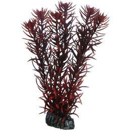 Hobby Eusteralis künstliche Aquariumpflanze für Fische 20 cm rot braun – Bild 1 von 2