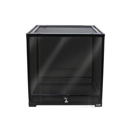 Hobby Faltterrarium Terra Fix & Easy 45 für Insekten mit Schwingtür Schwarz Transparent 45x45x60cm – Bild 1 von 4